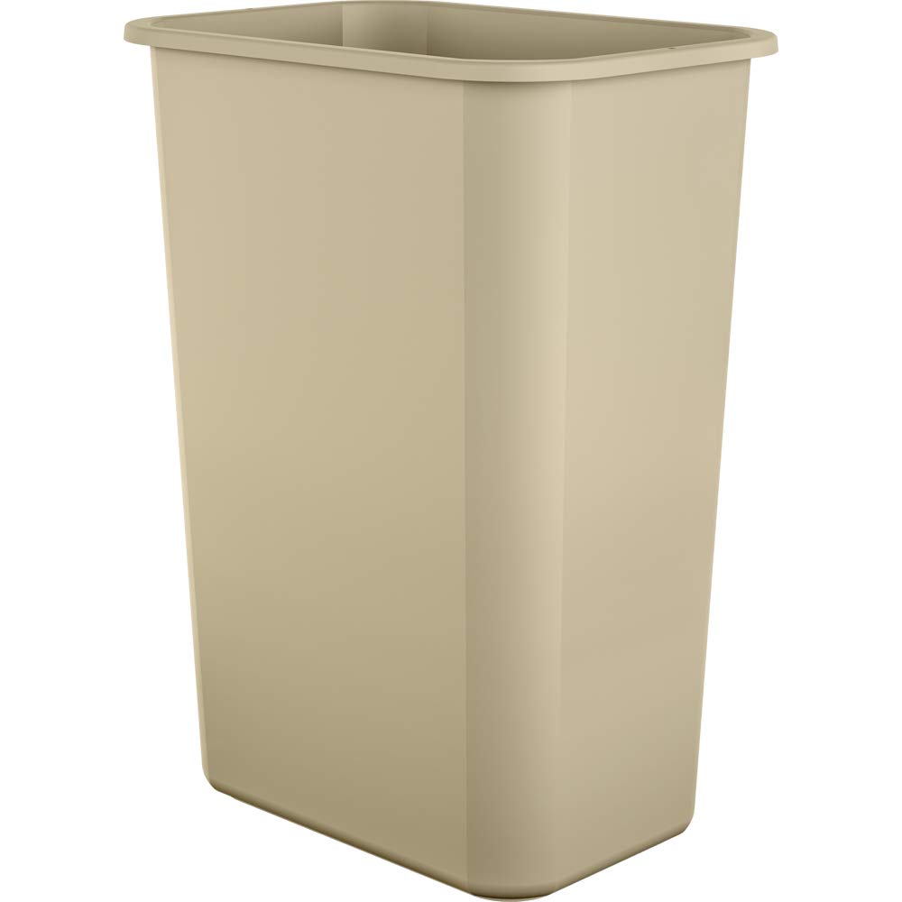AmazonBasics 37.85 L Waste Basket, Beige, 12Pack Amazon.in