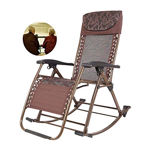 Chaise à bascule d'extérieur pliante pour le camping et la plage fauteuil zero gravity