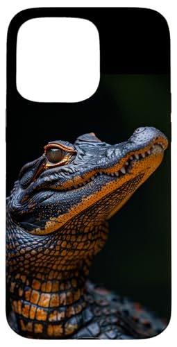 Portrait Alligator Case for iPhone 15 Pro Max