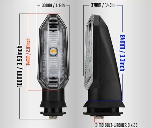 Clignotants LED Moto pour CBR 650F et CB 650F 2014-2018 - 3