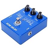 Keenso Guitar Delay Pedal, Compact Echo Delay Effect Processor, 9V 30mA with Oscillating Effects for Electric Guitars