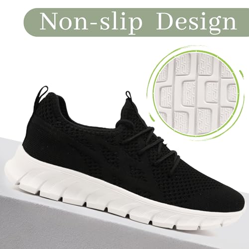 Image of Running Shoes for Women Slip On Tennis Walking Sneakers Sport Fashion Casual Workout Gym Athletic Hiking Nurse Non Slip Lightweight Breathable Trainers