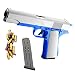 LQLQ Classic Colt 1911 Toy Gun with Soft Bullets and Ejecting Magazine, Shell Ejection Soft Bullet Toy Gun, Backyard Blasters Colt 1911 Toy Gun, 1: 1 Size Boys Toy Guns with Silencer