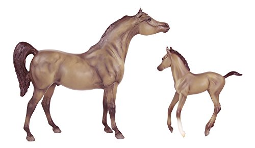 image for Breyer Freedom Series (Classics) Grey Sport Horse & Foal | 2 Horse Set