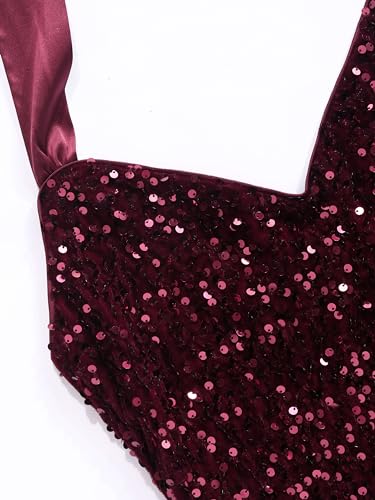 CIDER Sequin V-Neck Halter Mini Dress2