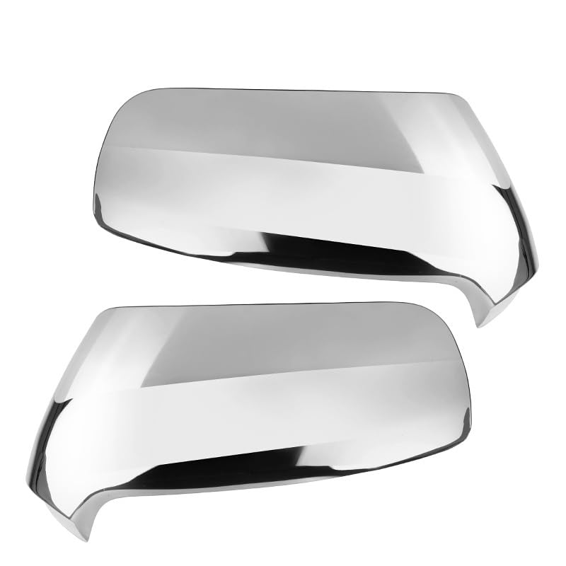 Couvercle de rétroviseur pour Citroën C3 C4 et Peugeot 3008 5008 - Paire de coques chromées
