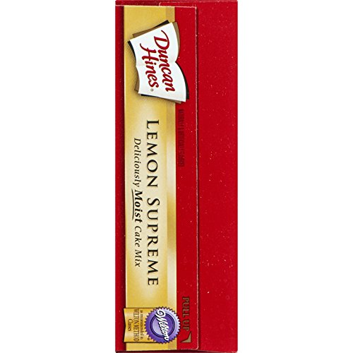 Ducan Hines, Signature, Lemon Supreme Cake Mix, 16.5Oz Box (Pack Of 4) #TOP4