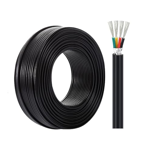 Câble 22 AWG UL2464 à 4 conducteurs en cuivre étamé pour bandeau LED RGBW et basse tension