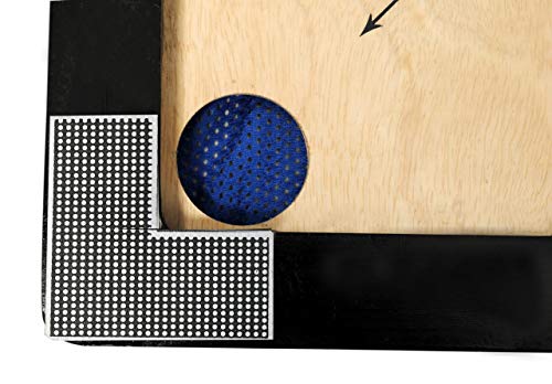 Image of KORNERS Carrom Board with Striker, Coins, Cover and Powder, Multicolor (32 Inch Carrom with Cover)