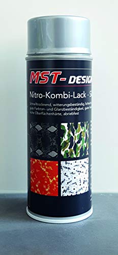 MST-DESIGN Felgensilber - Lackspray Nitro-Kombi-Lack silber I Haftgrund Wassertransferdruck Haftvermittler Spray 400 ml