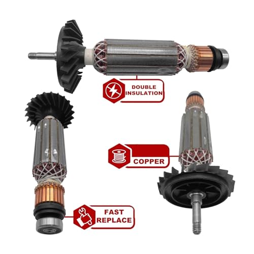 AC 220V 240V Armature Rotor Angle Grinder,(Compatible For BOSCH,for GWS900-100 GWS900-125)(Stator)