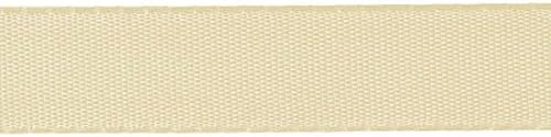 008 8391 22 R Taffeta Ribbon Without Wire Beige – 8 mm, Rolle 50 m