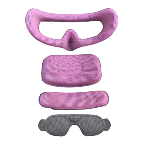 �݊���������܂�DJI Avata 2 & Goggles 3 �Ή� �z�Ɣw���̃w�b�h�T�|�[�g�N�b�V�����p�b�h�Z�b�g(Pink)