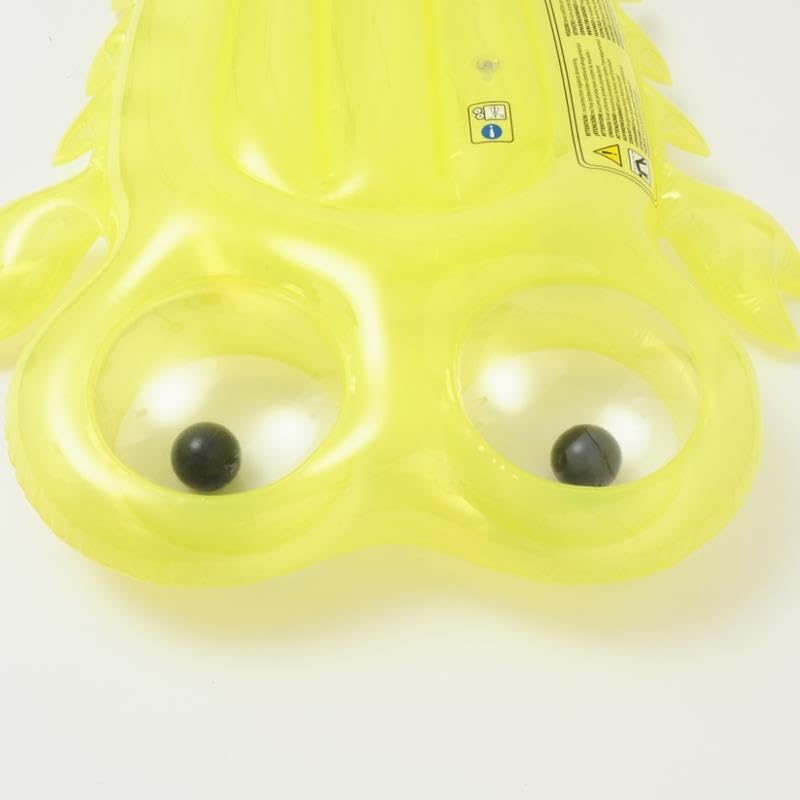 Sunnylife - Colchón hinchable Luxe Lie-On - Sonny the Sea Creature, Citrus