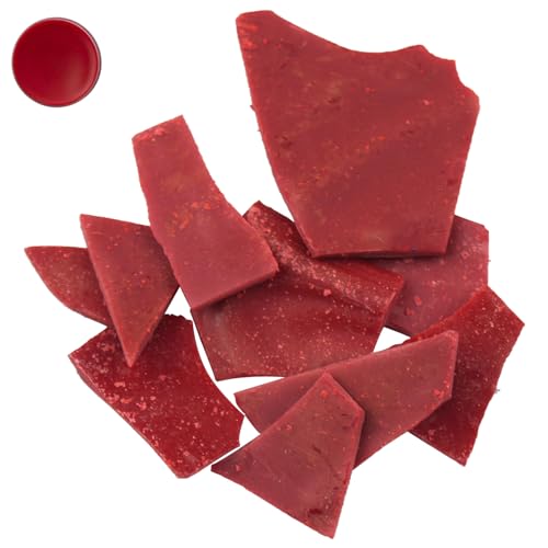 XIAOJING0 5g Coloranti per Candele,Candele Tintura per Fare di Candela Cera di Soia Paraffina Cera d'api Cera di Palma Cosmetici,Prodotti per la Cura della Pelle e del Legno (Rosso)