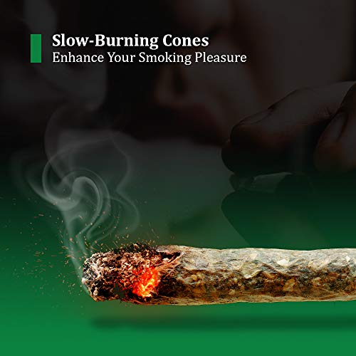 Weeworld 36-Pack King Size Flavored Pre-Rolled Cones - Ready To Use Rolled Paper - Convenient Naturally Flavored Cones Made From Bleached Paper Promotes Slow Even Burn For The Perfect Smokes #TOP3