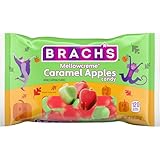 Brach's Mellowcreme Caramel Apples, Halloween Candy, 9 oz Bag