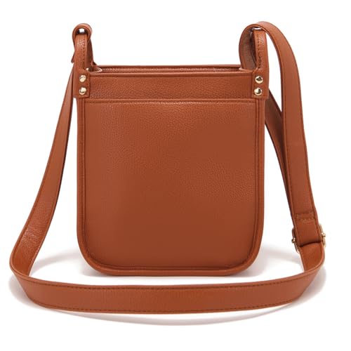 Dollver Crossbody Purse, Dollver Crossbody Leather Bag, Multi-Pocket Shoulder Bag with Adjustable Strap3