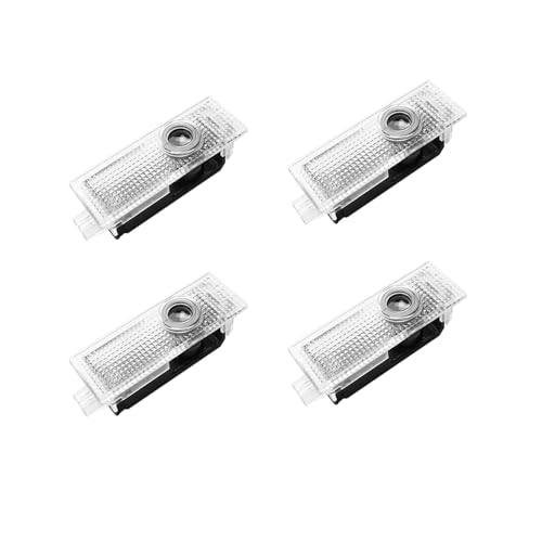 High Definition LED Projection Welcome Light,Logo Projector Puddle Lights,Compatible with 1/3/4/5/6/7/x1/x2/x3/x4/x5/x6/x7/M/328i/28i/530i/528i/e92,Plug and Play (4PCS)
