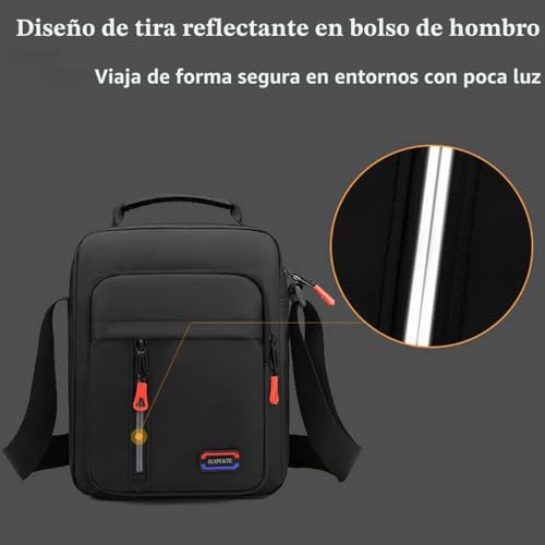 ¿Poco espacio? Este bolso de hombro pequeño de lona organiza tus pertenencias en el trabajo 7