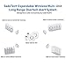 StarPoint Expandable Wireless Multi-Unit Long Range Doorbell Alert System, 2 Extra Add-On Mini Window/Door Sensor, Model, White