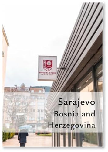 The Official Store of FK Sarajevo, The Football Team of Sarajevo City., Bosnien-Herzegowina, Kühlschrankmagnet