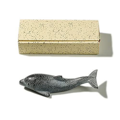 Canjoyn Cast Iron Paperweight Garden Home Office Desk Decor Collection Animal Figurine (Dolphin) #TOP6