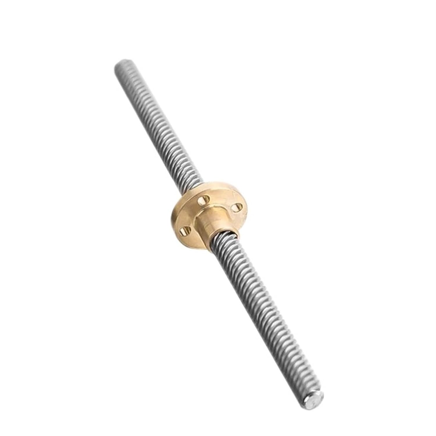 Metal Ball Screw nut end Processing 3D Printer T8 Lead Screw OD 8mm Lead 8mm 100mm 200mm 300mm 400mm 500mm-1000mm with Nut(100mm)