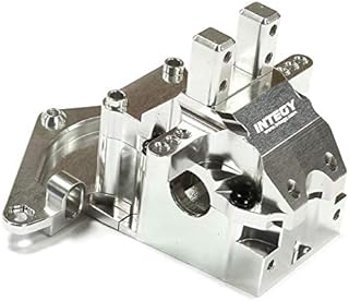 Integy RC Model C25632SILVER Billet Machined Front Gearbox for Associated Prolite 4X4 Ready-to-Run