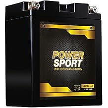 ExpertPower YB14-A2 12V 14Ah Replacement Batteries, AGM SLA Battery for ATVs, Motorcycles, UTVs, Snowmobiles, Compatible with Arctic Cat, Honda, Kawasaki, Polaris, Suzuki, Yamaha
