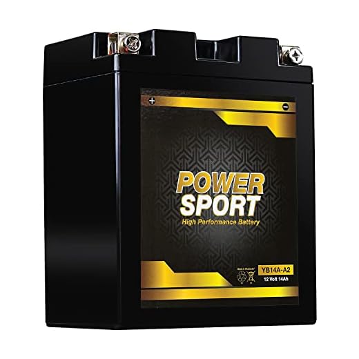ExpertPower YB14-A2 12V 14Ah Replacement Batteries, AGM SLA Battery for ATVs, Motorcycles, UTVs, Snowmobiles, Compatible with Arctic Cat, Honda, Kawasaki, Polaris, Suzuki, Yamaha