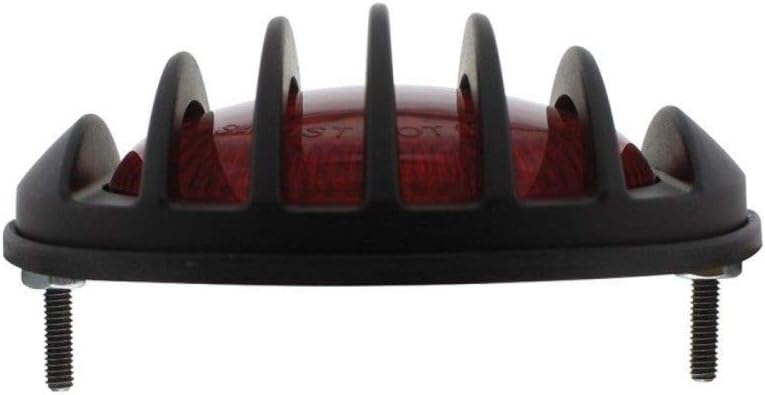 United Pacific 110409 Tail Light, 17 LED, with Black Grille Style Flush Mount, for 1937 Ford Car Style