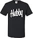 Adult Hubby Funny Newlywed Bride Groom T-Shirt