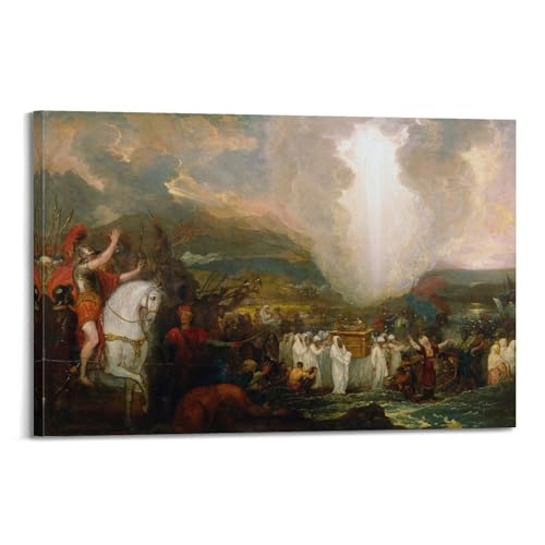 Tableau Joshua Passing the Jordanie Benjamin West pour salon