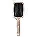 SUPRENT Velvet Touch Paddle Brush, Detangling Brush for Hair Straightening & Smoothing for Wet hair and Dry hair (Gold)