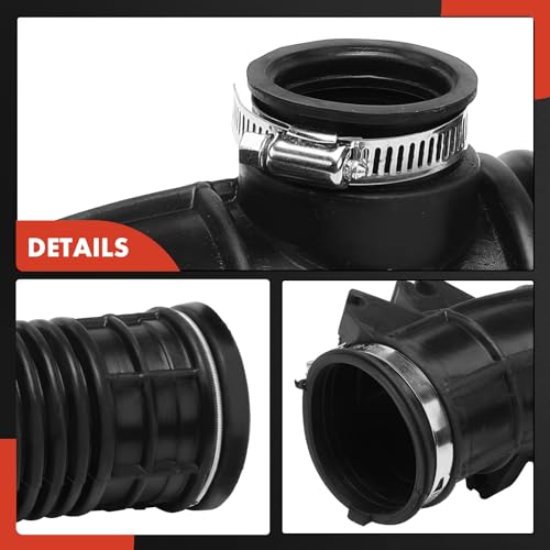 A-Premium Engine Air Intake Hose Tube W/Clamps [fits DOHC, 4Cyl 2.0L] Compatible with Honda CR-V, [EX, LX, Sport Utility 4-Door, SE ], Replace# 17228-PHK-000,17228PHK000 by A-premium - Image 7
