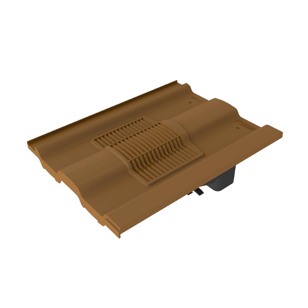 Timloc Brown Castellated Roof Tile Vent Rtv-Cbr Roofing Slate Ventilation
