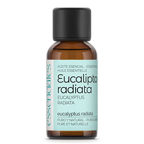 Essenciales - Aceite Esencial de Eucalipto Radiata BIO, Ecológico, 100% Puro, 30 ml | Aceite Esencial Eucalyptus Radiata