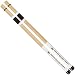 Meinl Stick & Brush Rebound Multi-Rod Bamboo Dowels with Foam Core and Adjustable Rings â€” Creates a Focused Attack (SB209)