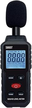 Digital Sound Level Noise Meter Measurement 30-130DB DB Decibel Detector Audio Tester Metro Diagnostic Tool