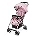 Chicco OHlalà 3 Poussette Canne Bébé Ultra légère, Compacte, Pliable et Inclinable de la Naissance à 15 kg, avec un Grand Panier, Housse de Pluie Incluse, et Toit Extensible - Candy Pink