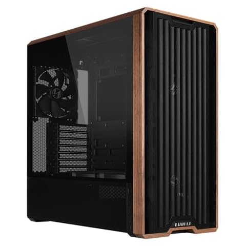 Lian Li LANCOOL 217 Walnut Wood Mid-Tower PC Case Cover