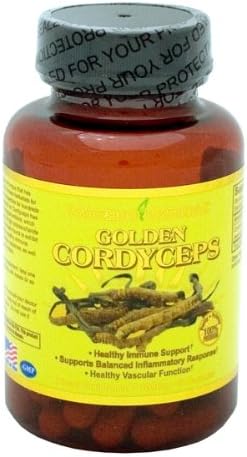 WooHoo Natural Golden Cordyceps 60 Capsules - Immune Support