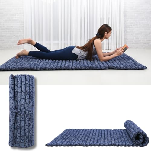 Image of Leewadee Wide Thai Roll Mat 75 x 39 inches Kapok Firm