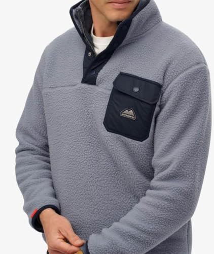 Superdry Fuji Half Zip Sweatshirt M