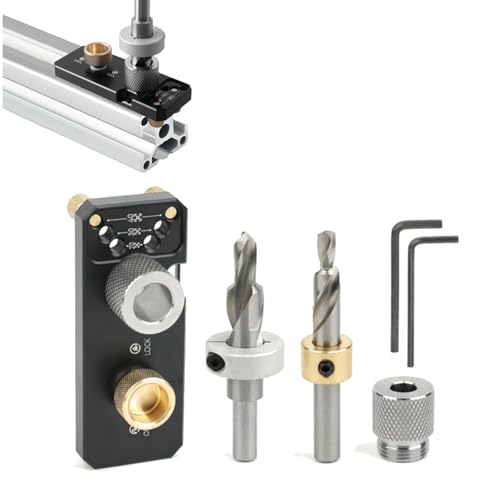 Guide de perçage de profilé aluminium pour monter votre châssis de simulateur