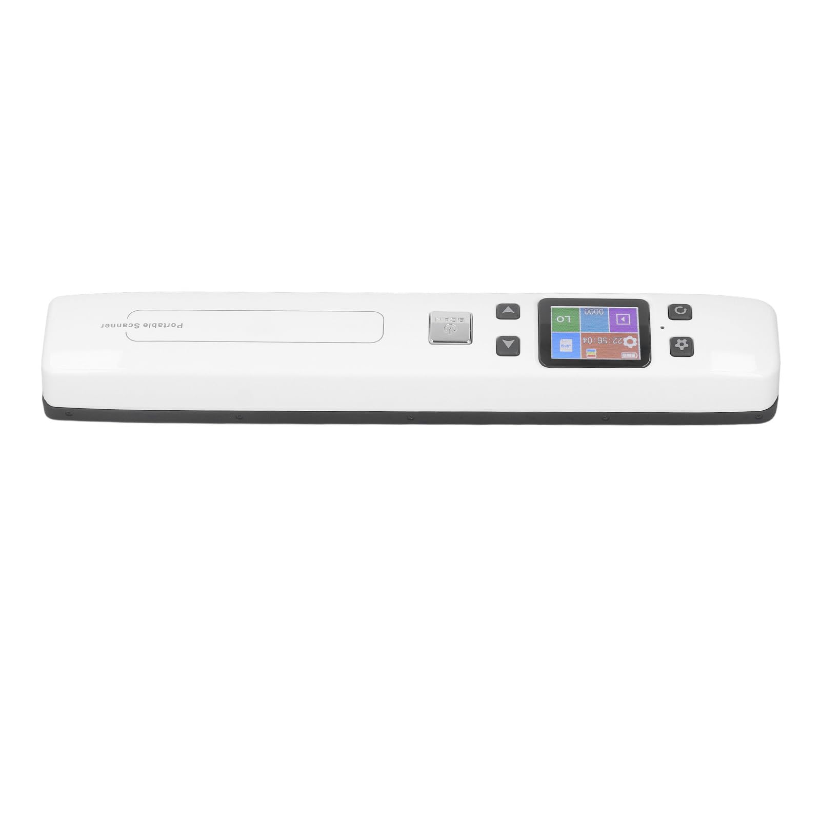 Escáner Fotográfico Portátil, Escáner de Documentos Portátil, Escáner de Mano Alimentado por Hojas, sin Controlador, Escáner Inalámbrico, Escaneo Plano para el Hogar, Escáneres