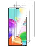 YFGBLQIA Gehärtetes Glas, für Samsung Galaxy A12 A22 A32 A52S A51 A71 A50 A70 Displayschutzfolie,...
