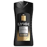 Lynx Gold Body Wash And Shower Gel For Men And Women, Long Lasting Fresh Oudwood And Vanilla Fragrance, Dermatologically Tested, Bulk Pack (6 x 250ml) - Image 1