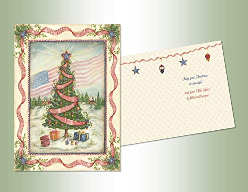Performing Arts Velvet Touch Finish, Full Color Inside Americana Tree Stationery Paper, 05299-16